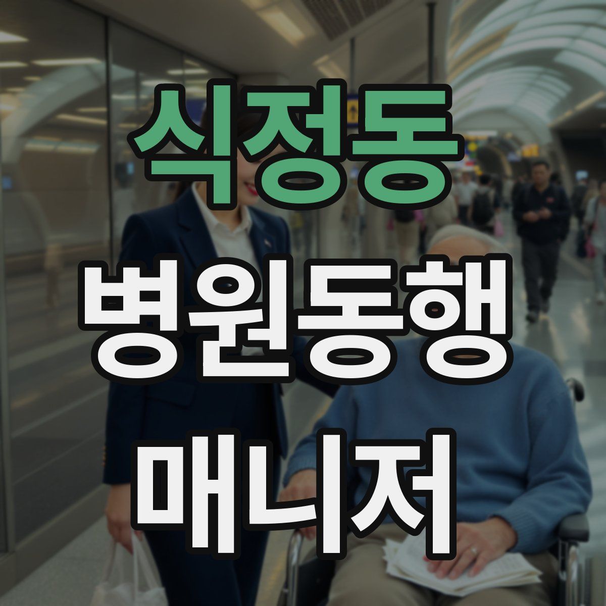 식정동 병원동행매니저 자격증