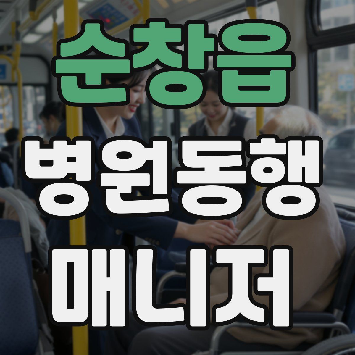 순창읍 병원동행매니저 자격증