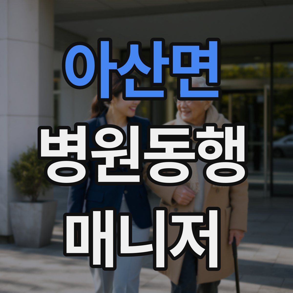 아산면 병원동행매니저 자격증