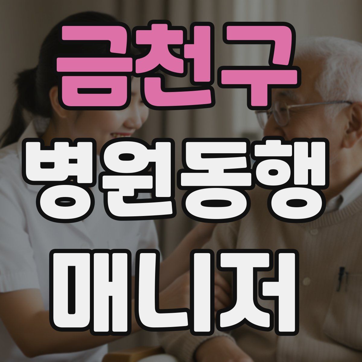 금천구 병원동행매니저 자격증