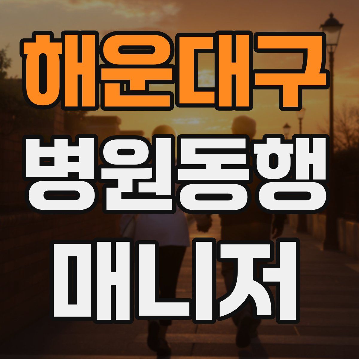 해운대구 병원동행매니저 자격증