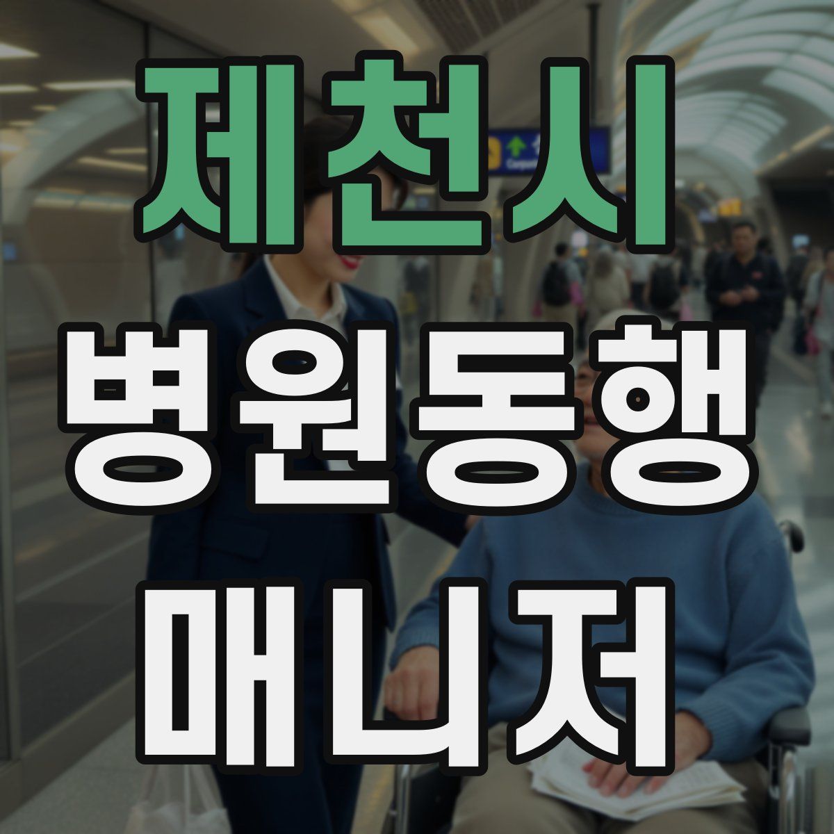 제천시 병원동행매니저 자격증