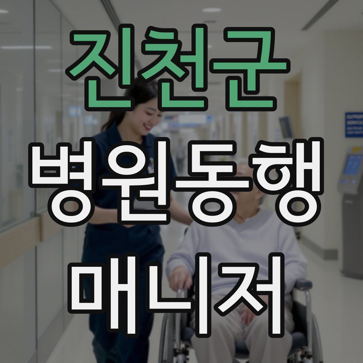 진천군 병원동행매니저 자격증