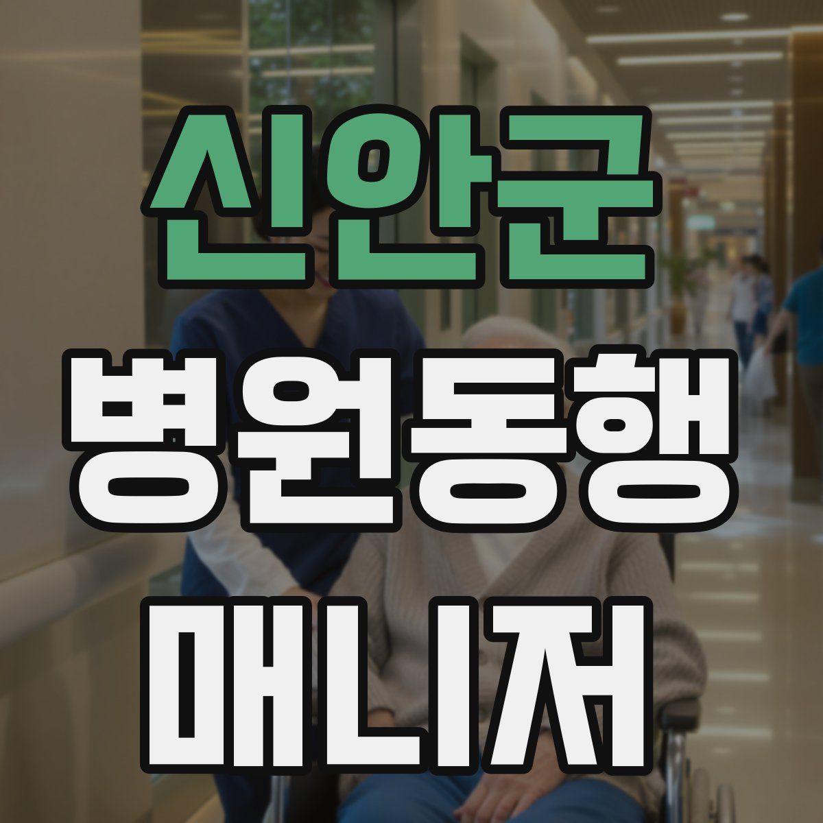 신안군 병원동행매니저 자격증