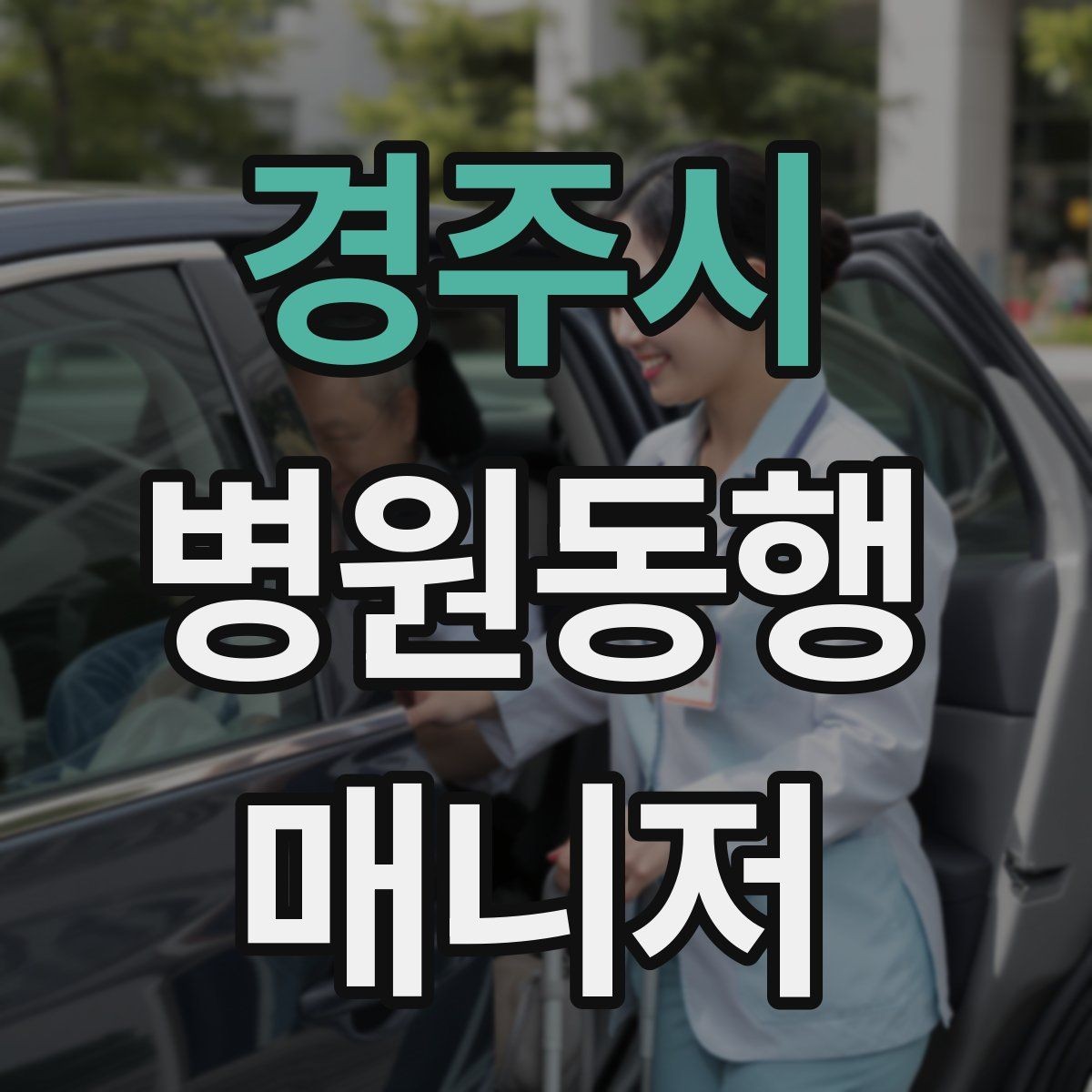 경주시 병원동행매니저 자격증 어떤 일을 하는지부터 정리해보기
