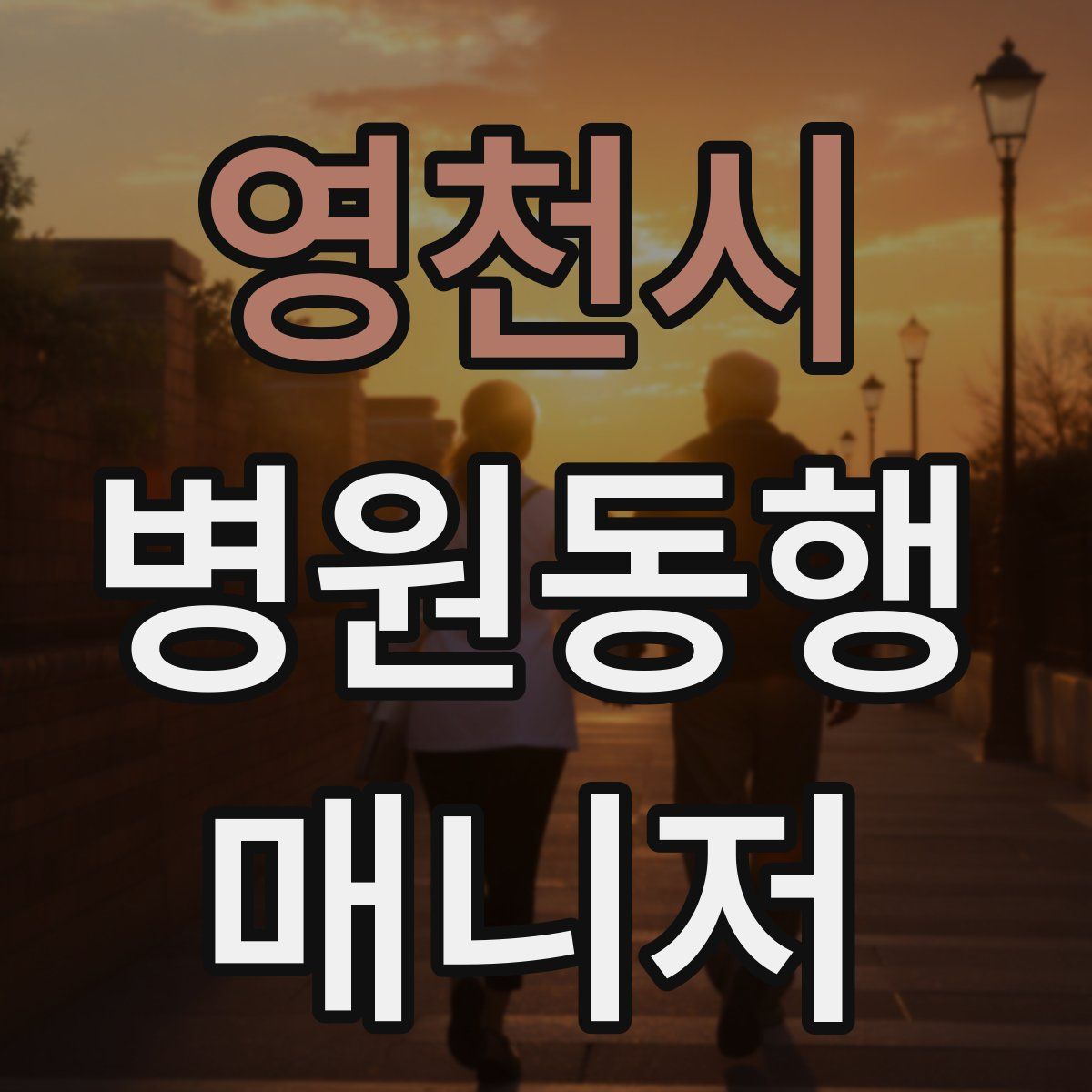 영천시 병원동행매니저 자격증
