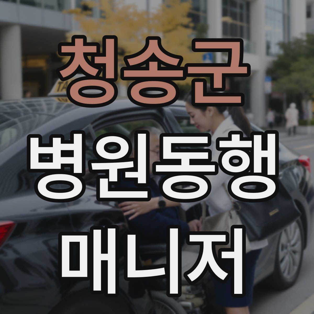 청송군 병원동행매니저 자격증 약국 대기까지 고려한 일정 관리