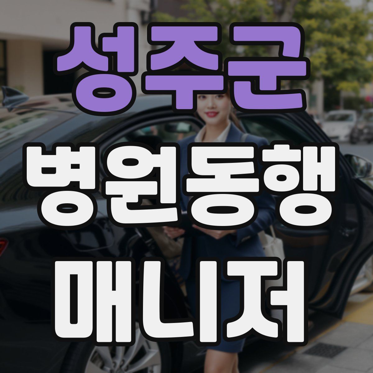 성주군 병원동행매니저 자격증