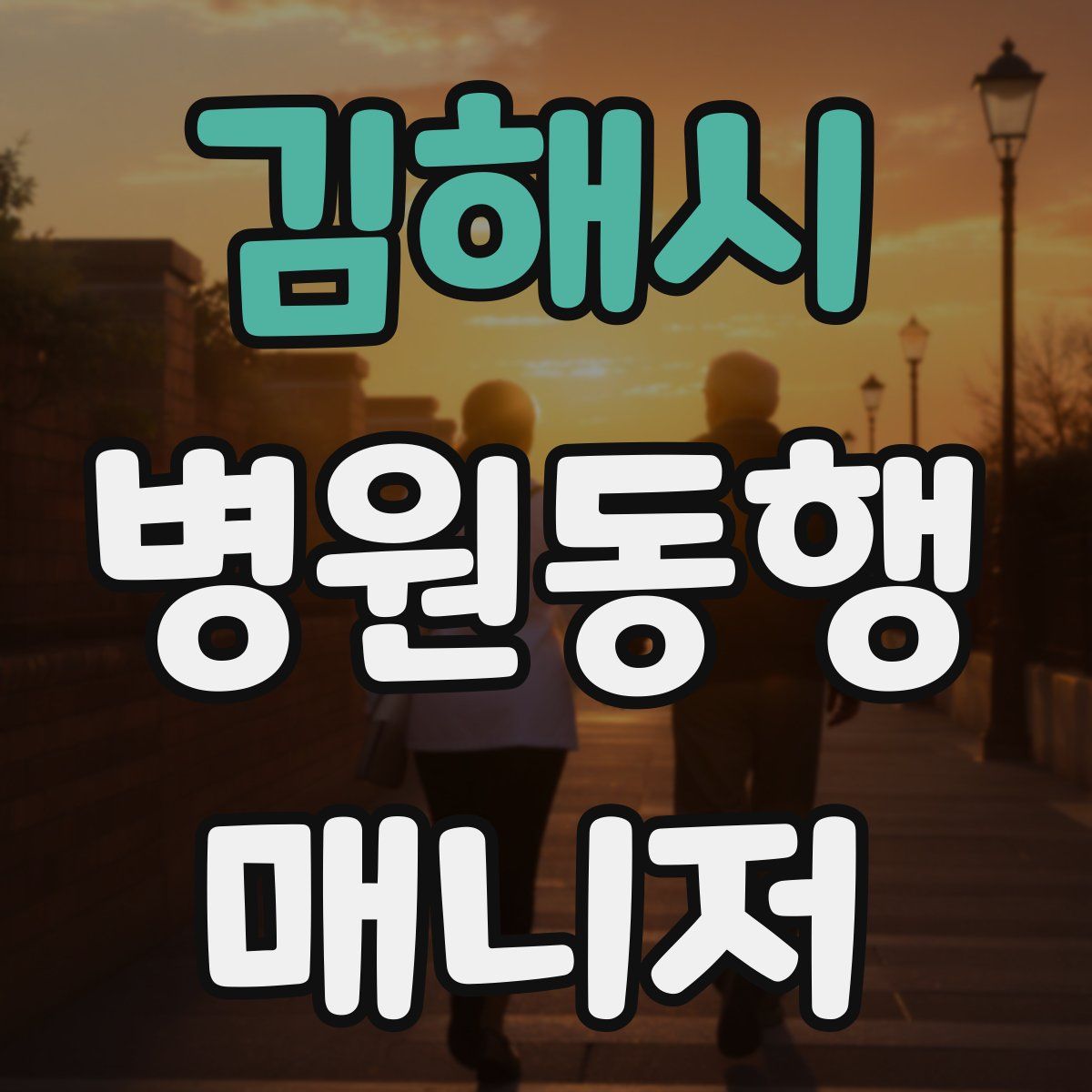 김해시 병원동행매니저 자격증