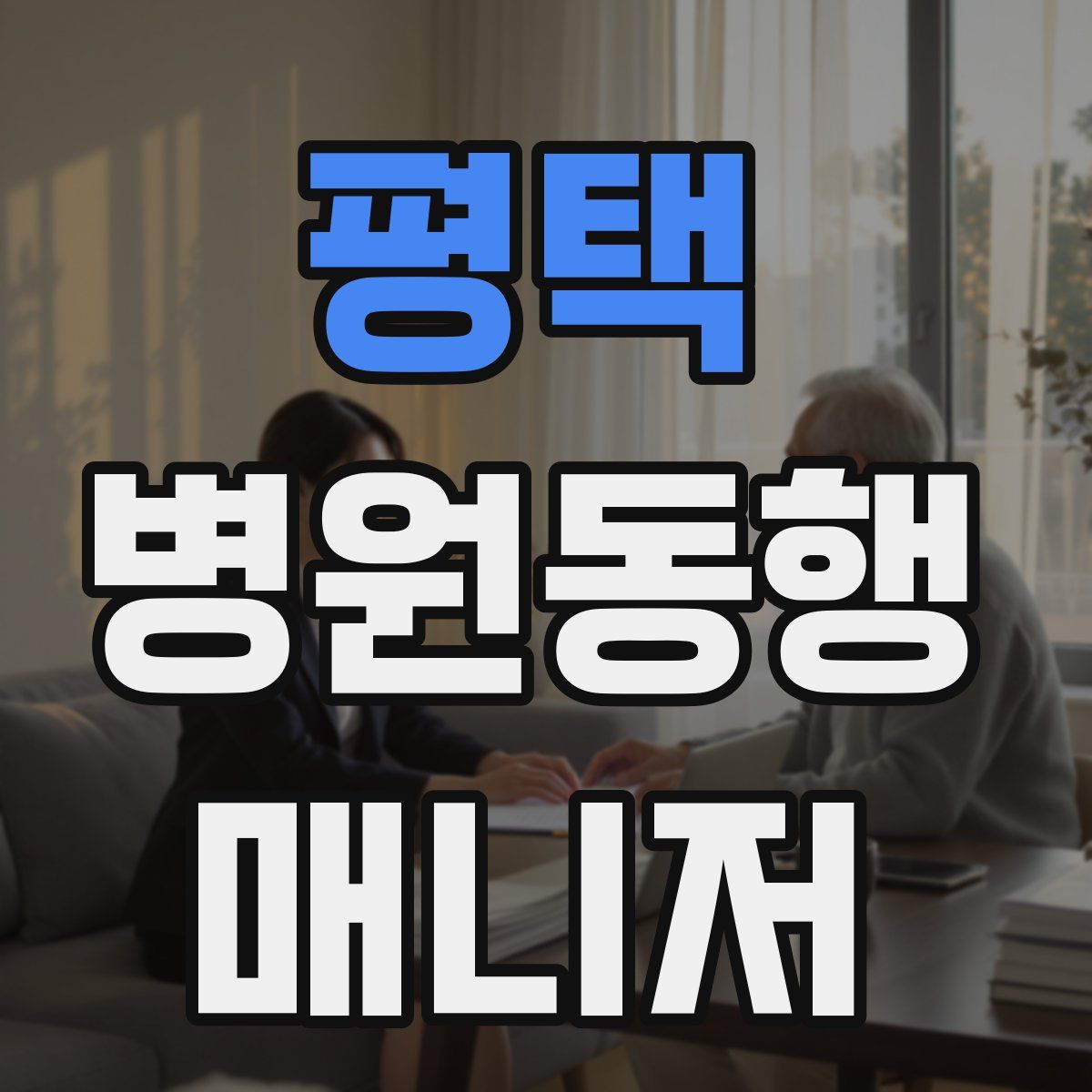 평택 병원동행매니저 자격증