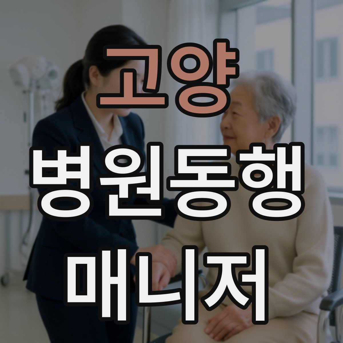 고양 병원동행매니저 자격증