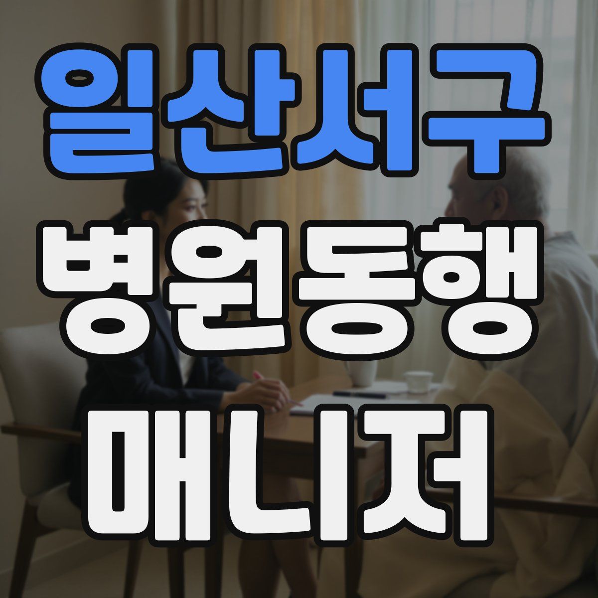 일산서구 병원동행매니저 자격증