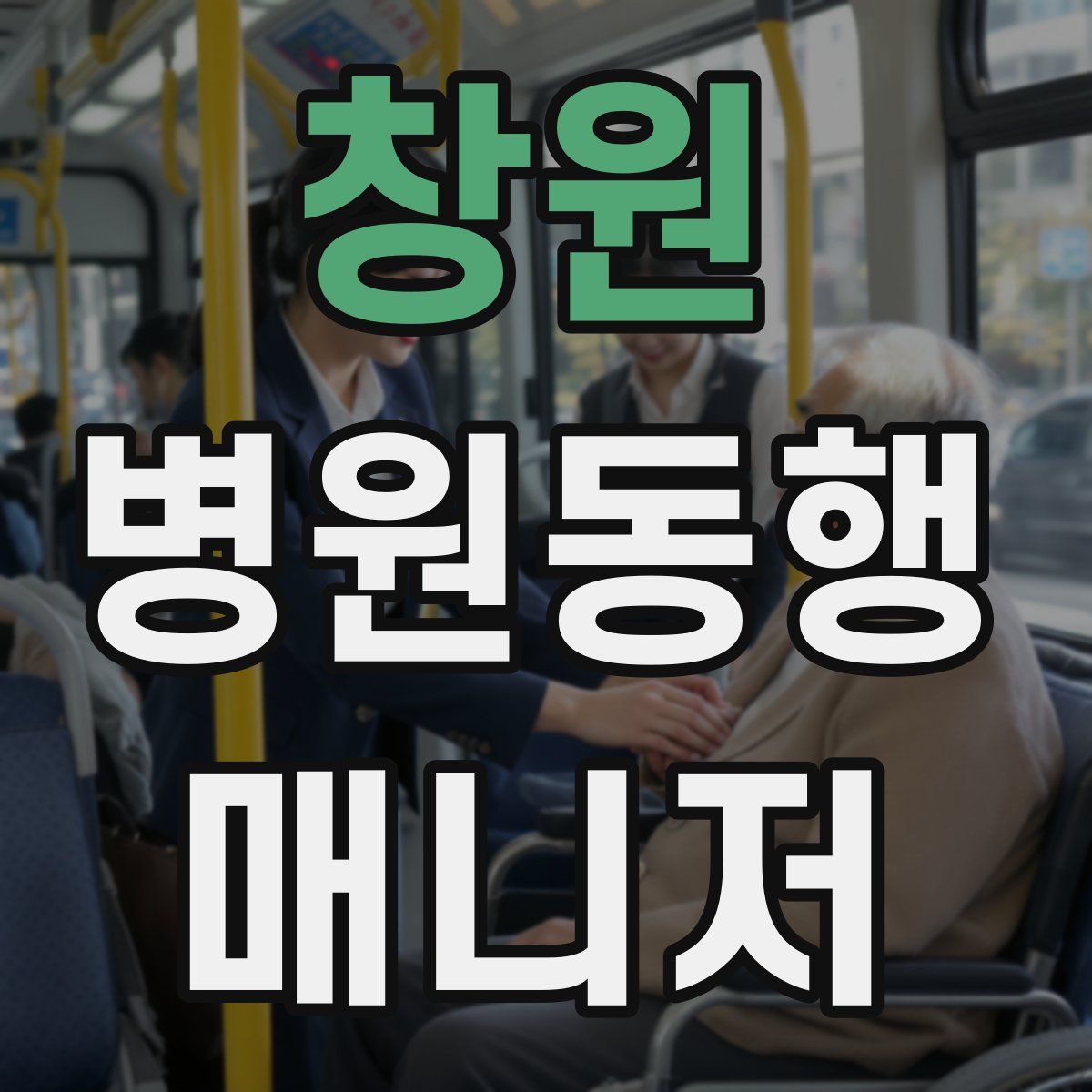 창원 병원동행매니저 자격증