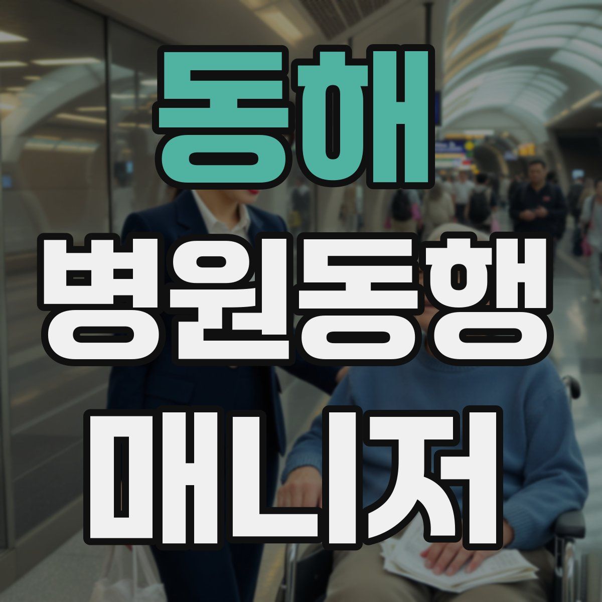 동해 병원동행매니저 자격증