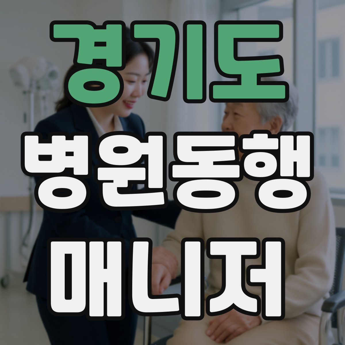 경기도 병원동행매니저 자격증