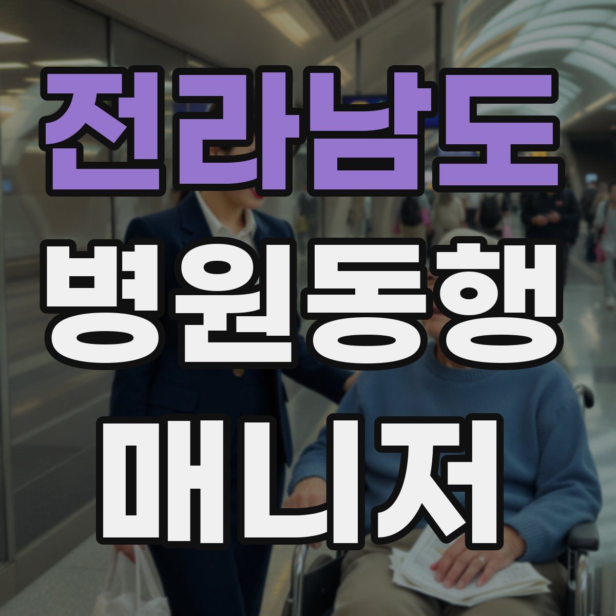 전라남도 병원동행매니저 자격증