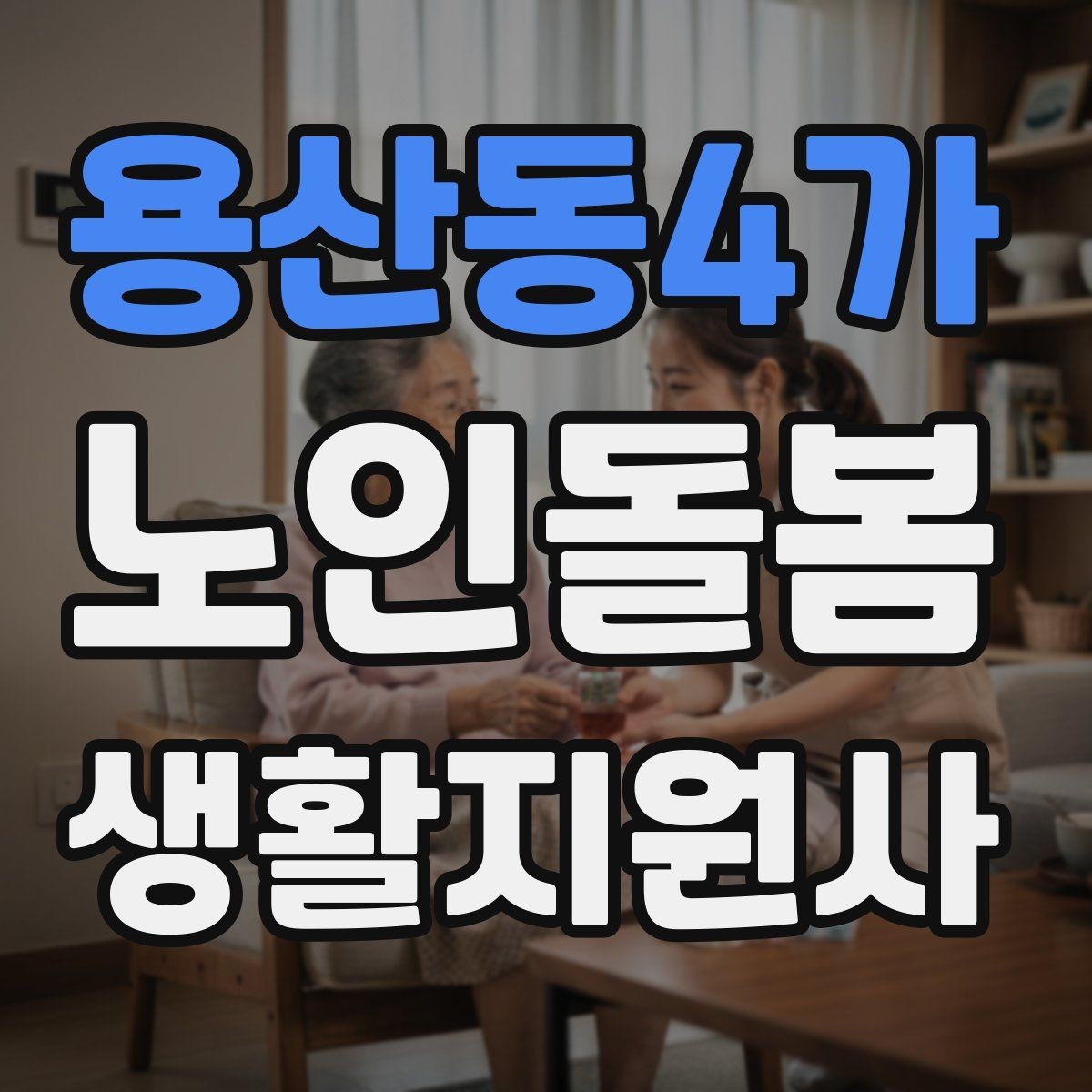 용산동4가 노인돌봄생활지원사 자격증 정기 방문 고객을 관리하는 운영 팁