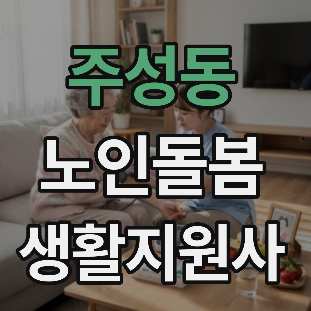 주성동 노인돌봄생활지원사 자격증 복약 정보를 확인하는 방법 정리