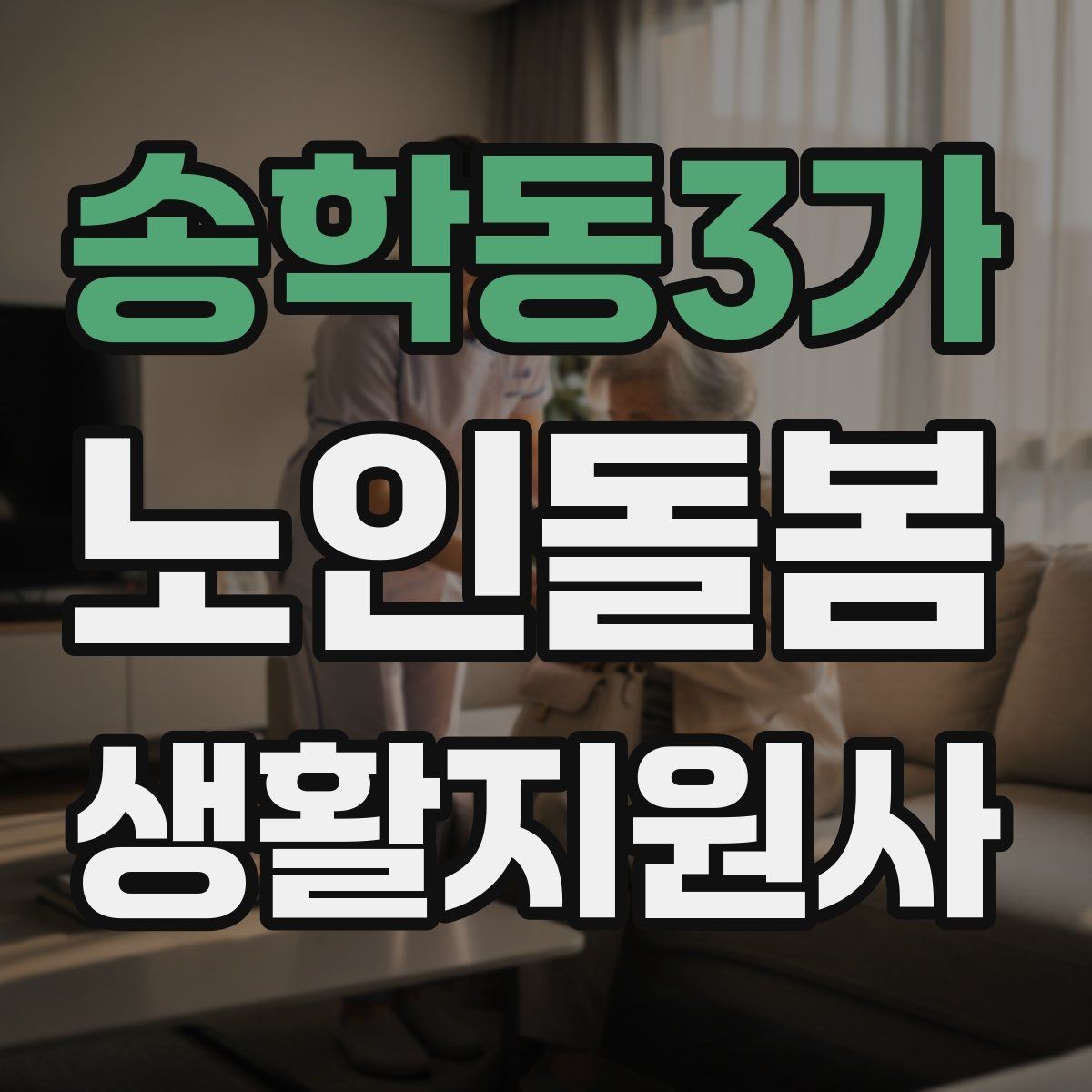 송학동3가 노인돌봄생활지원사 자격증 용어 정리로 공부 효율 올리는 방법
