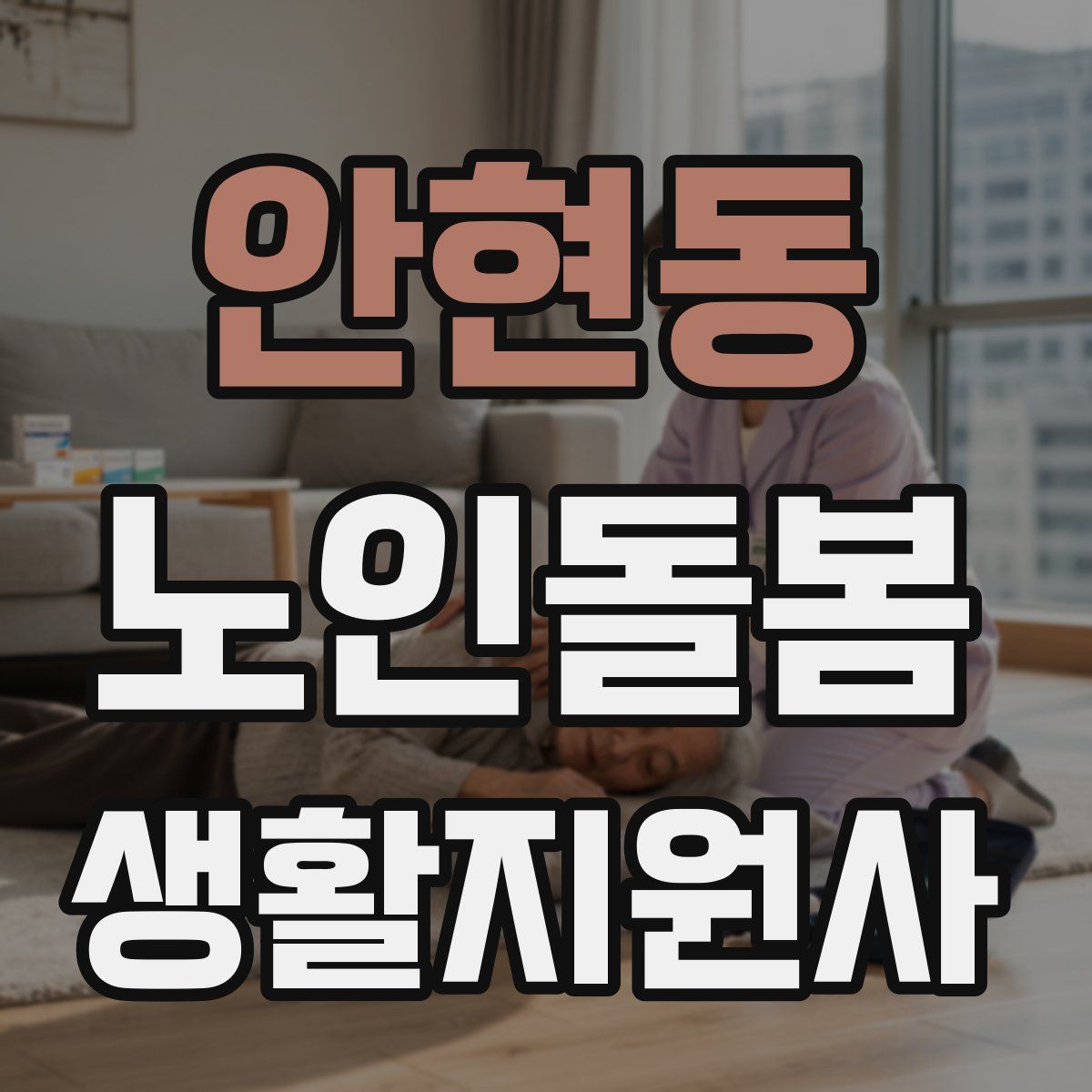 안현동 노인돌봄생활지원사 자격증