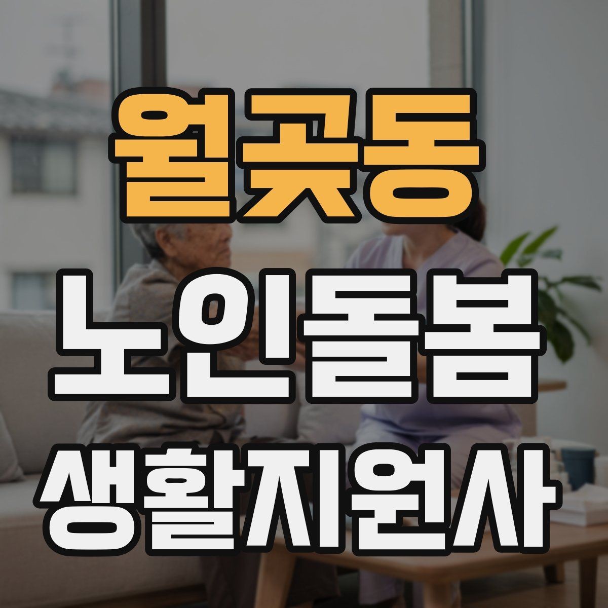 월곶동 노인돌봄생활지원사 자격증 방문 일정 확정 전 체크리스트
