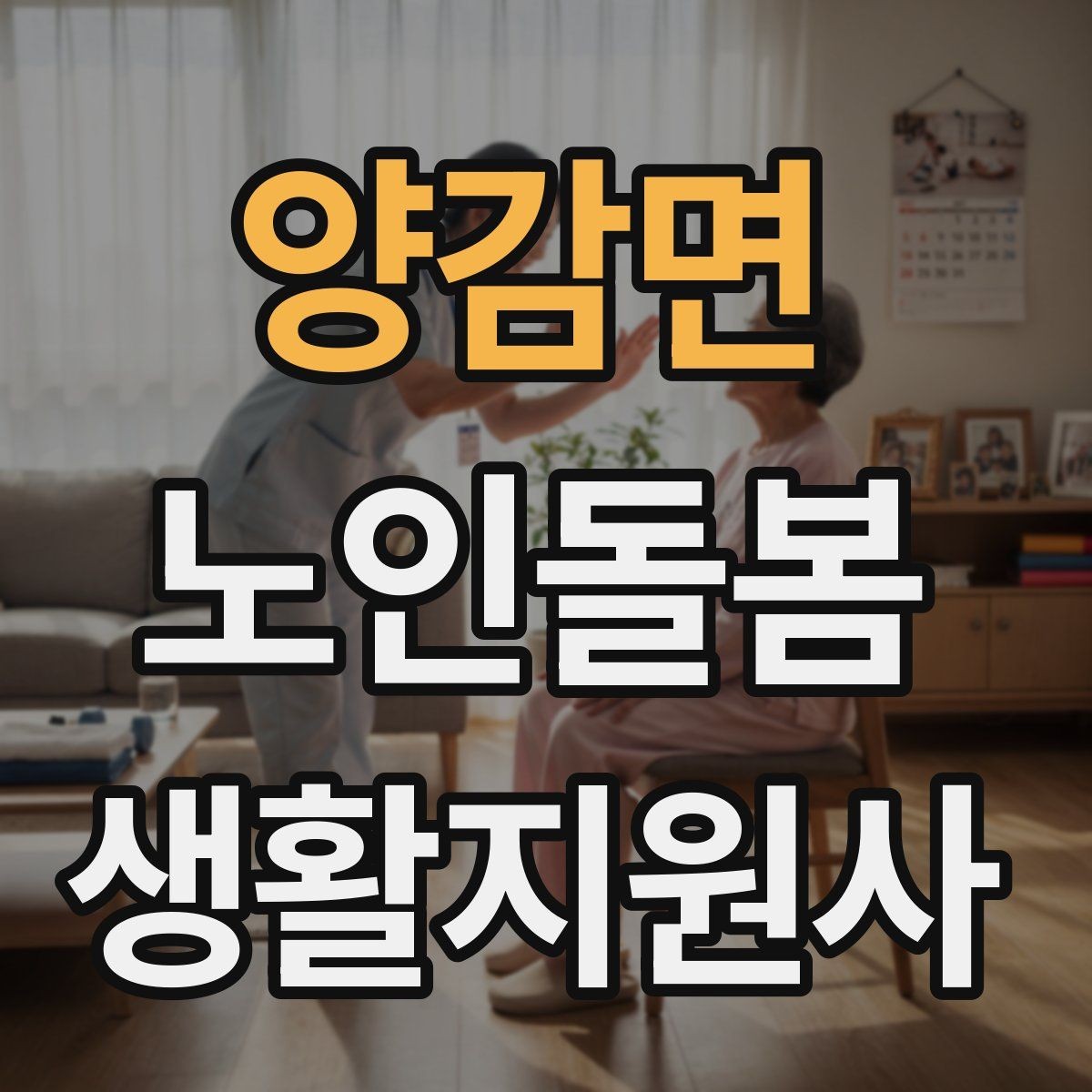 양감면 노인돌봄생활지원사 자격증 서비스 범위와 한계를 명확히 하는 이유