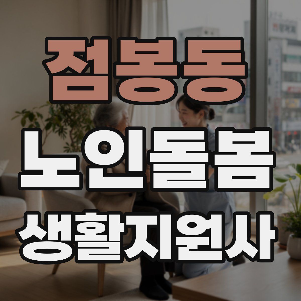 점봉동 노인돌봄생활지원사 자격증