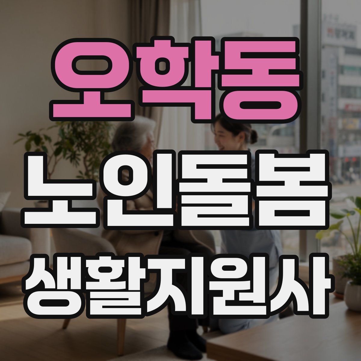 오학동 노인돌봄생활지원사 자격증