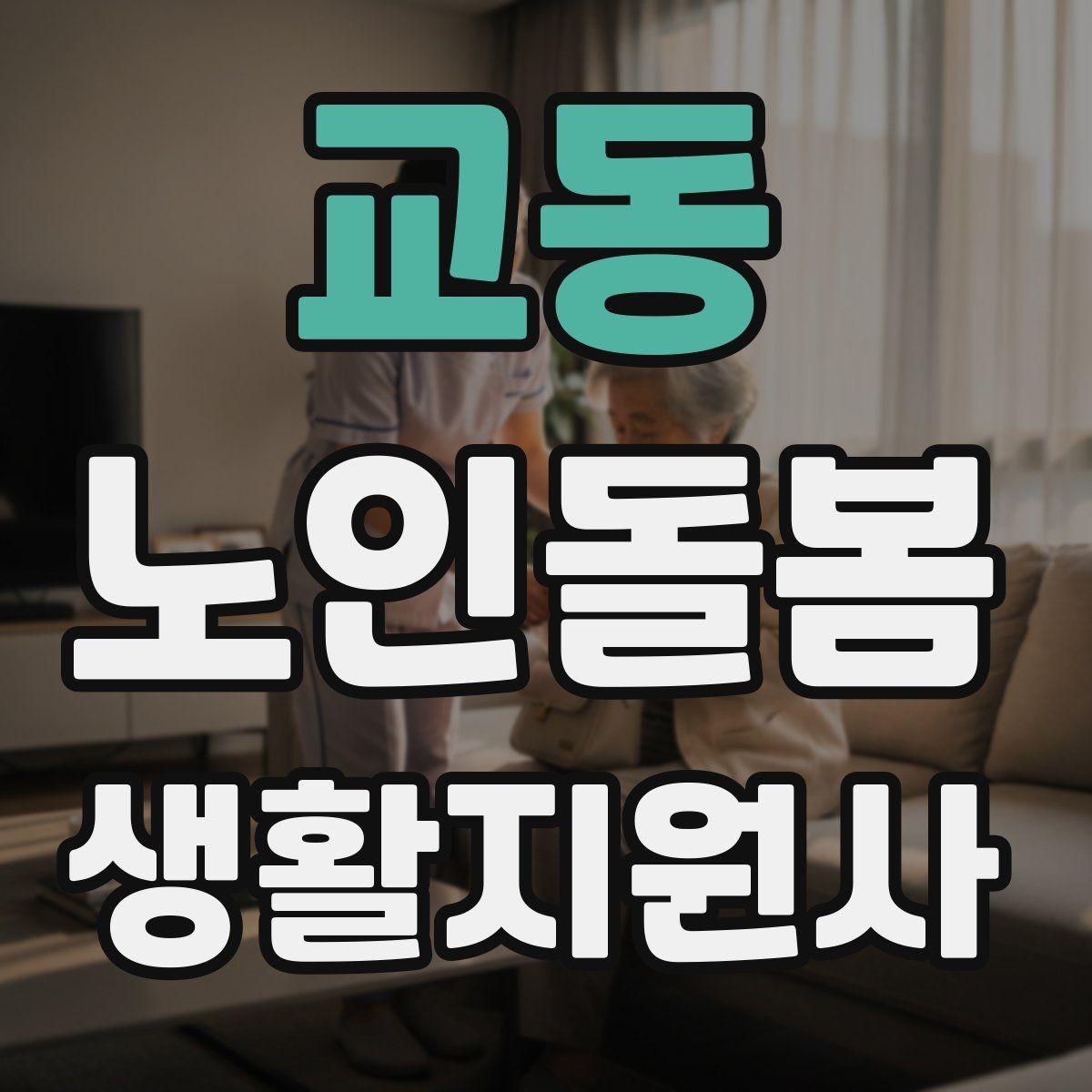교동 노인돌봄생활지원사 자격증 나에게 맞는 활동 스타일 찾기