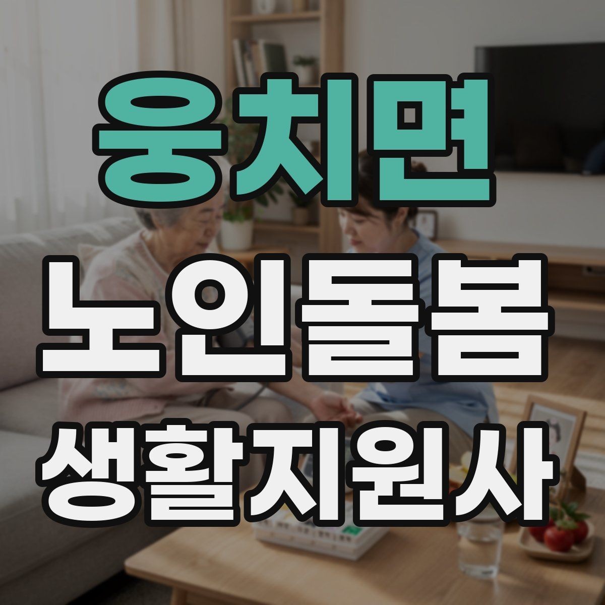 웅치면 노인돌봄생활지원사 자격증 엘리베이터 경사로 이동 시 안전 팁