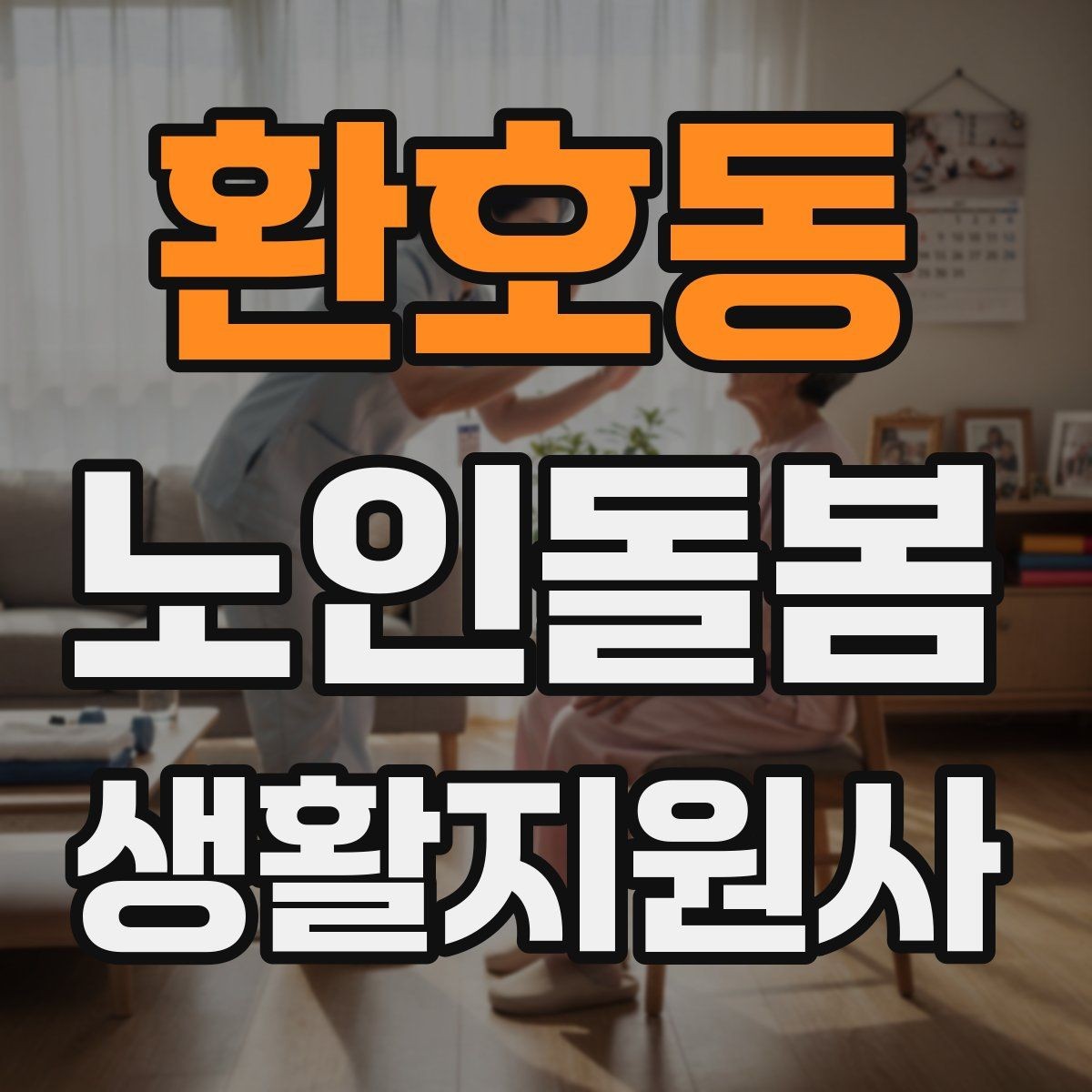 환호동 노인돌봄생활지원사 자격증 취득 후 가능한 활동 범위는 어디까지일까