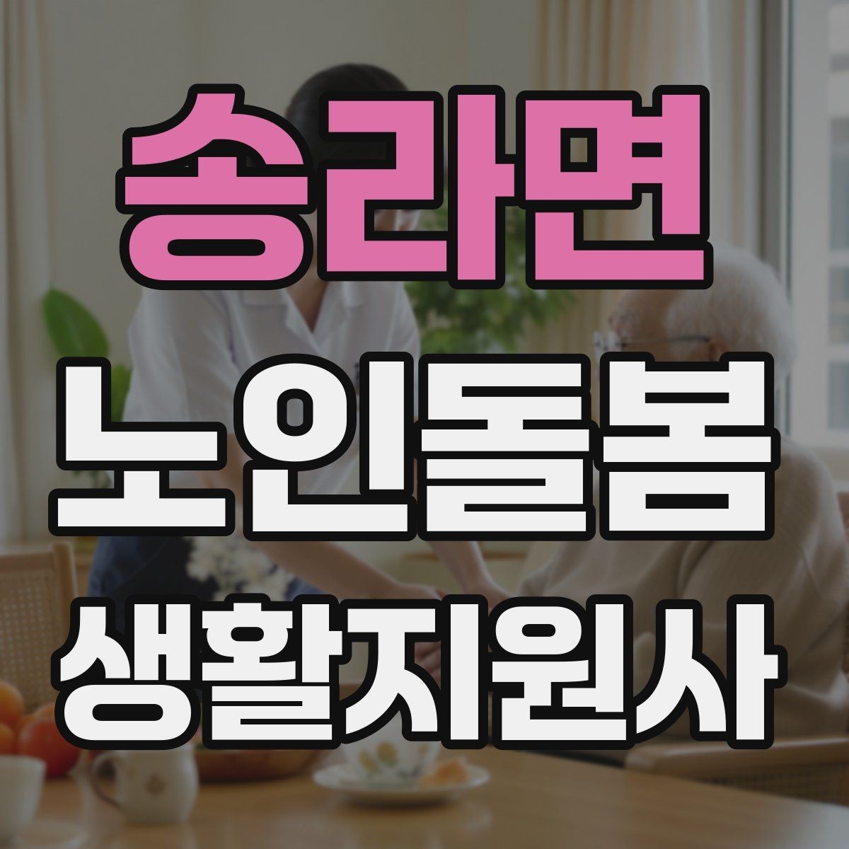 송라면 노인돌봄생활지원사 자격증 시험 준비를 빠르게 하는 핵심 정리