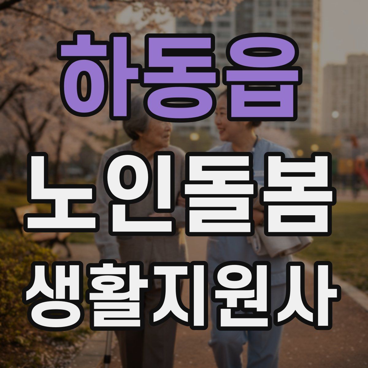 하동읍 노인돌봄생활지원사 자격증 사례 문제에서 자주 헷갈리는 포인트