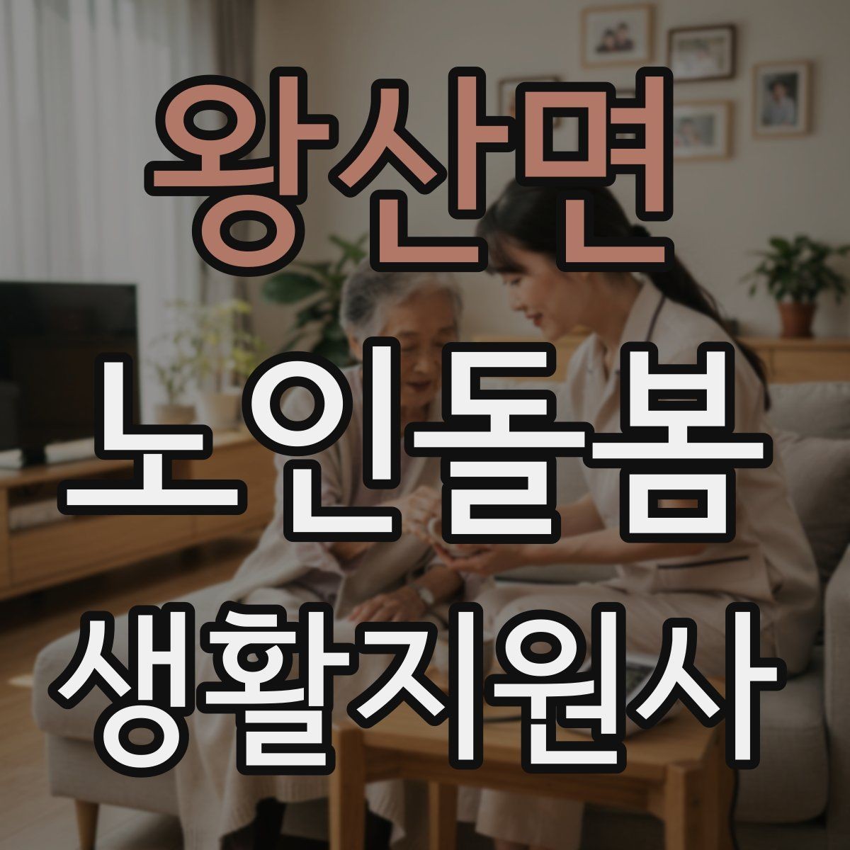 왕산면 노인돌봄생활지원사 자격증 초행길 방문 시 동선 체크 포인트