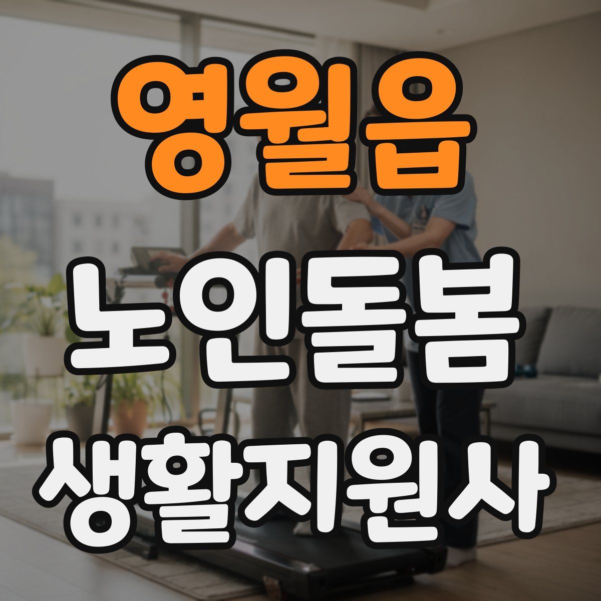 영월읍 노인돌봄생활지원사 자격증