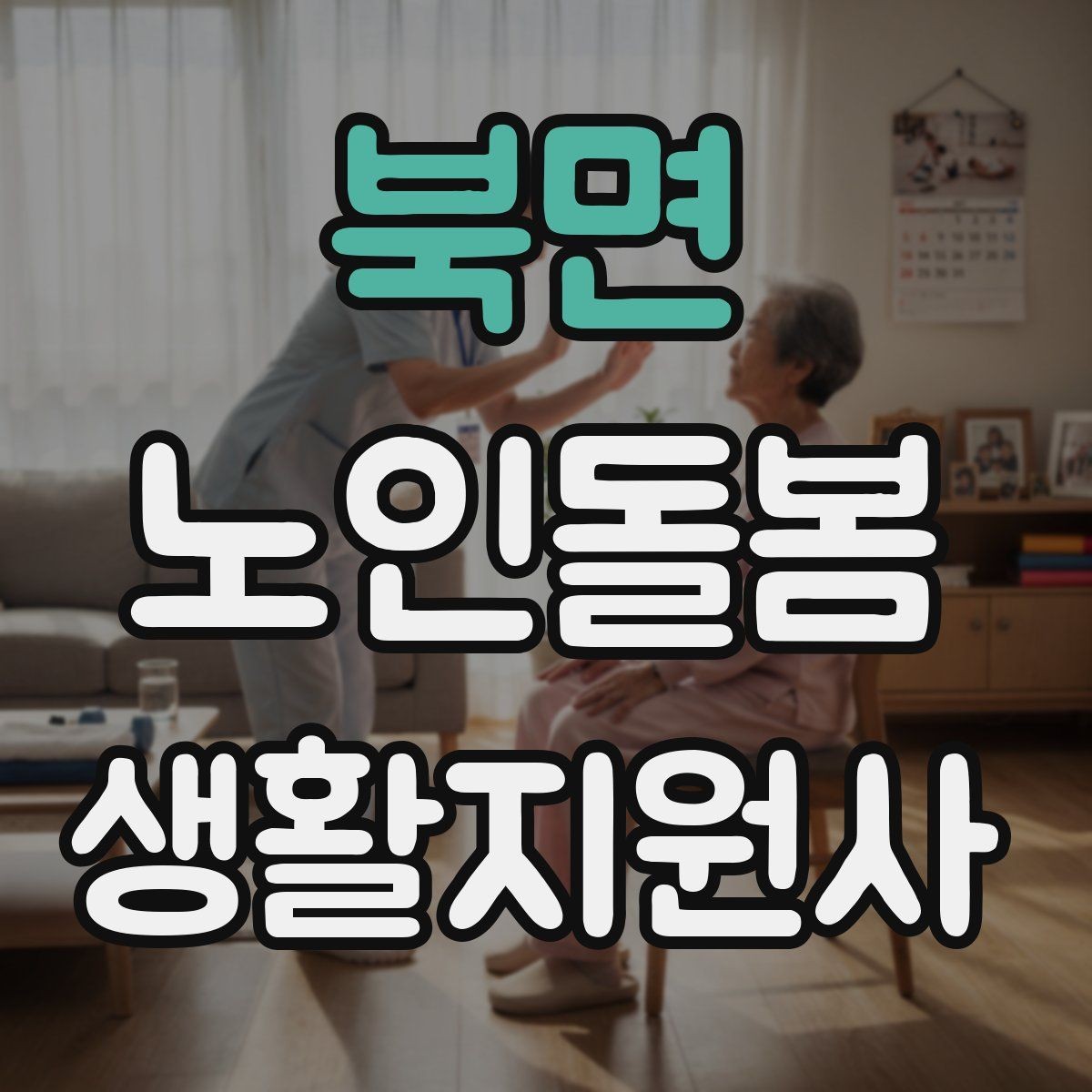 북면 노인돌봄생활지원사 자격증 나에게 맞는 활동 스타일 찾기