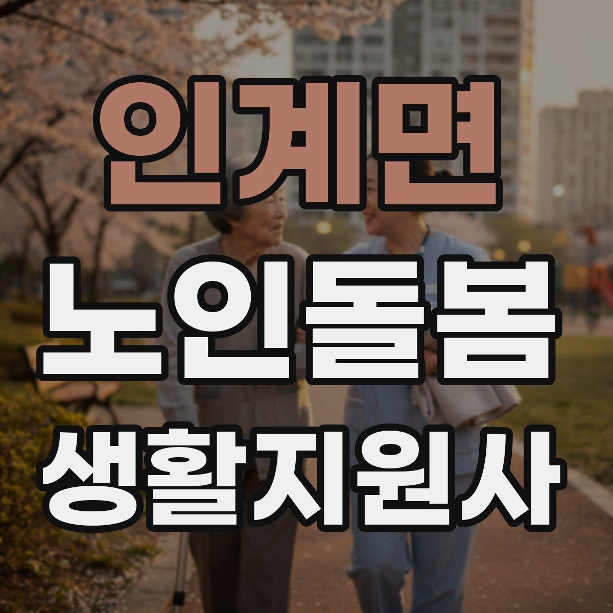 인계면 노인돌봄생활지원사 자격증 교육 과정에서 자주 다루는 내용