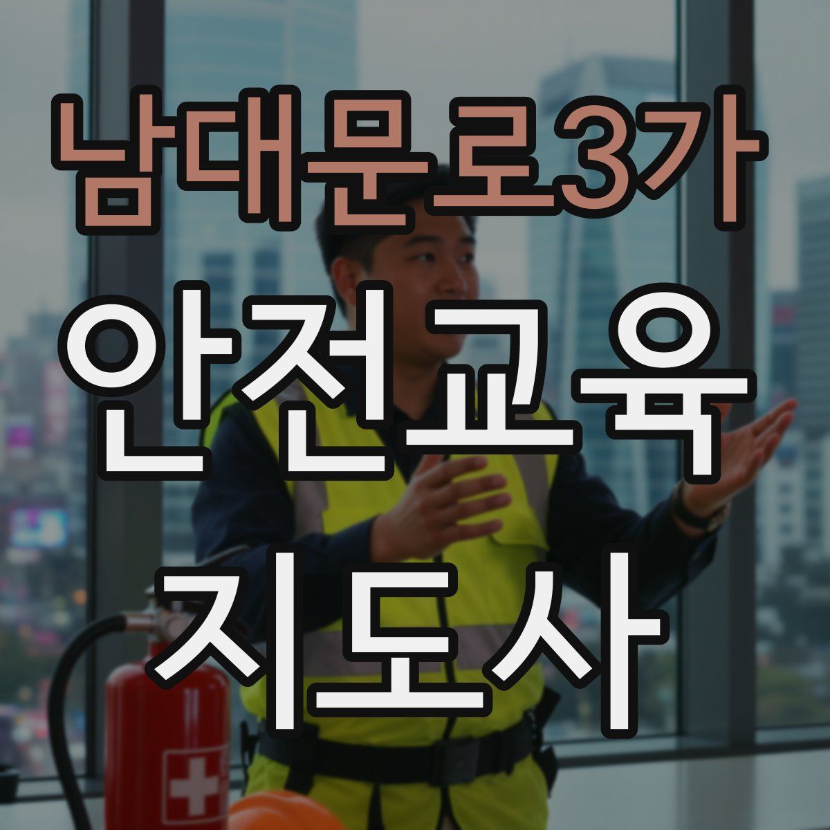 남대문로3가 안전교육지도사 자격증