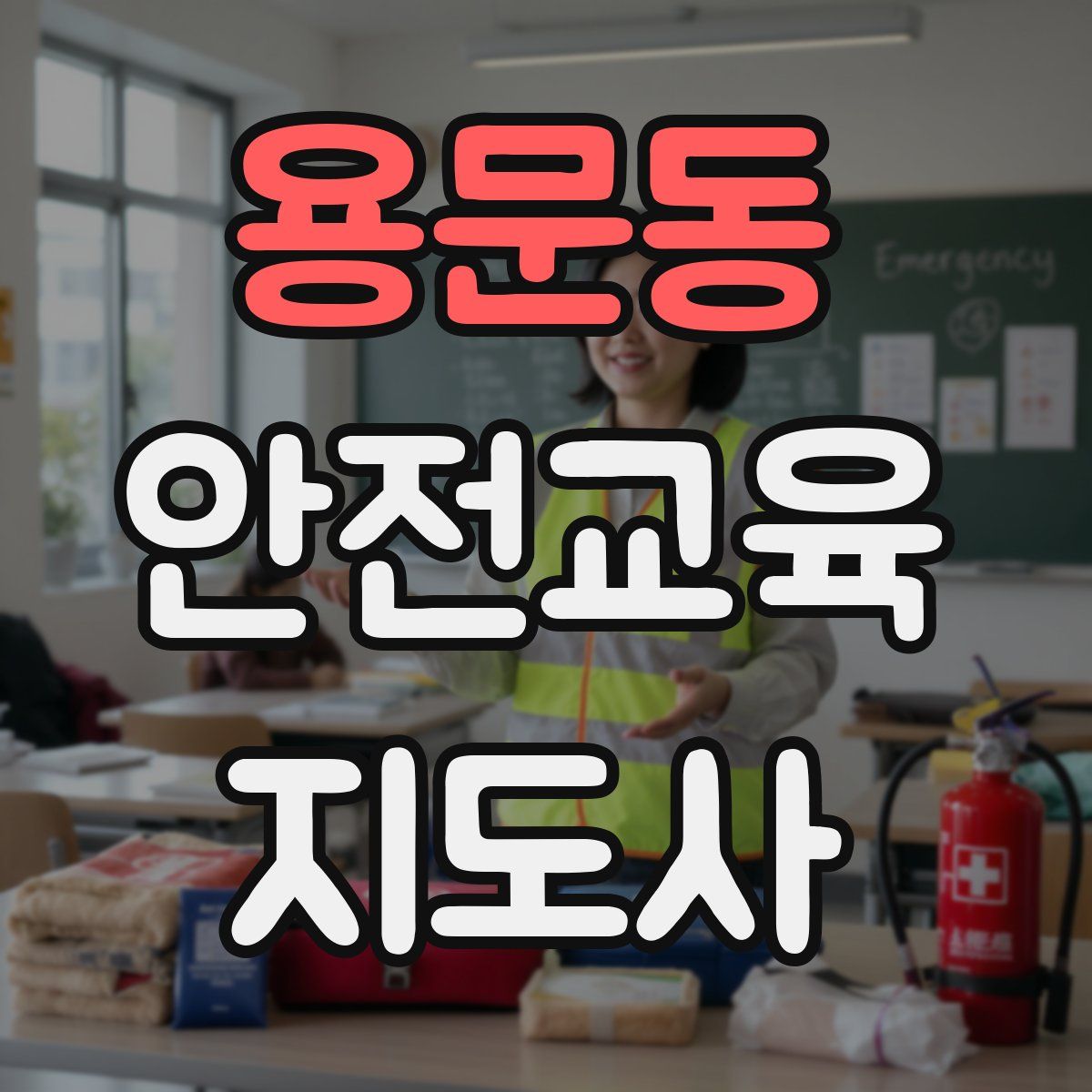 용문동 안전교육지도사 자격증