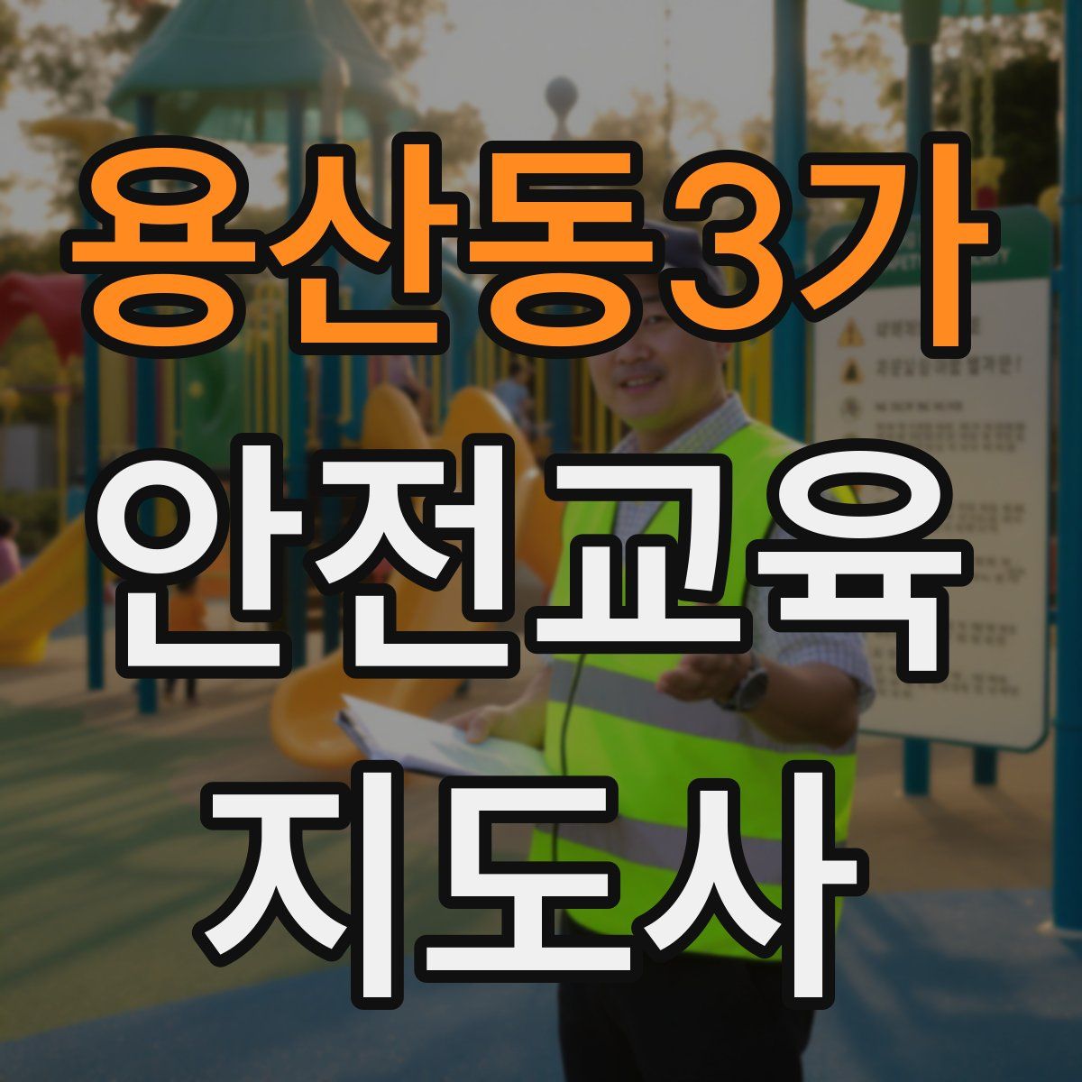용산동3가 안전교육지도사 자격증