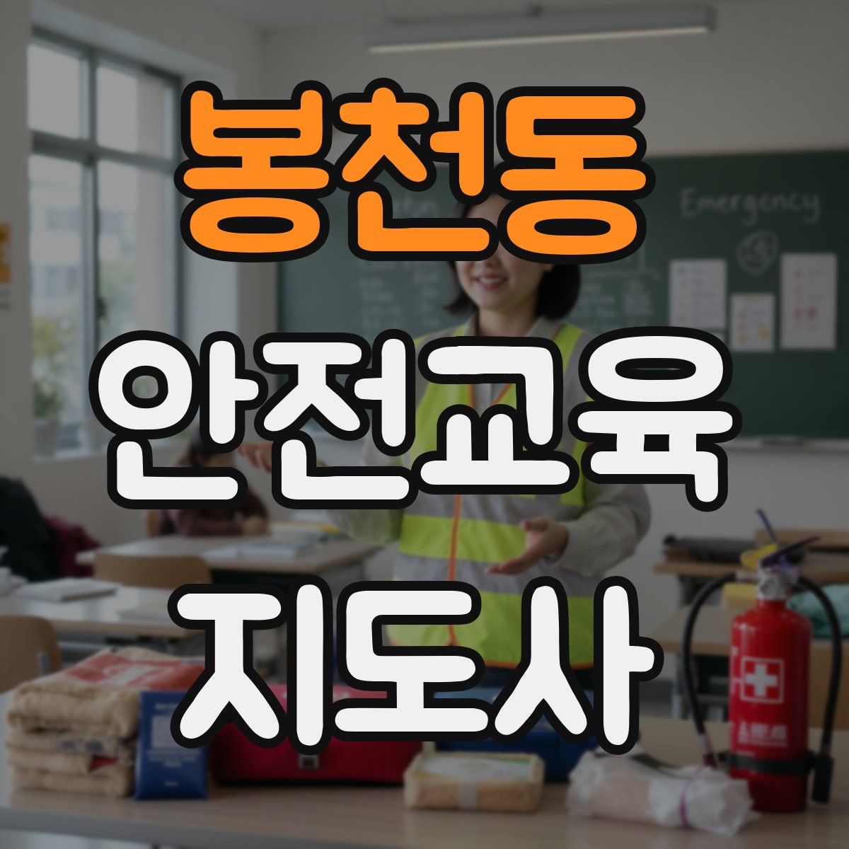 봉천동 안전교육지도사 자격증