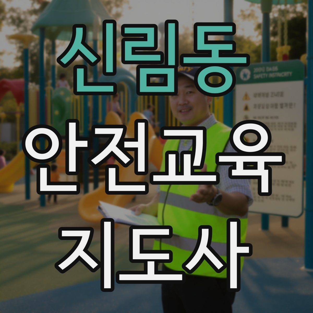 신림동 안전교육지도사 자격증 청소년기관 출강 준비에 필요한 것