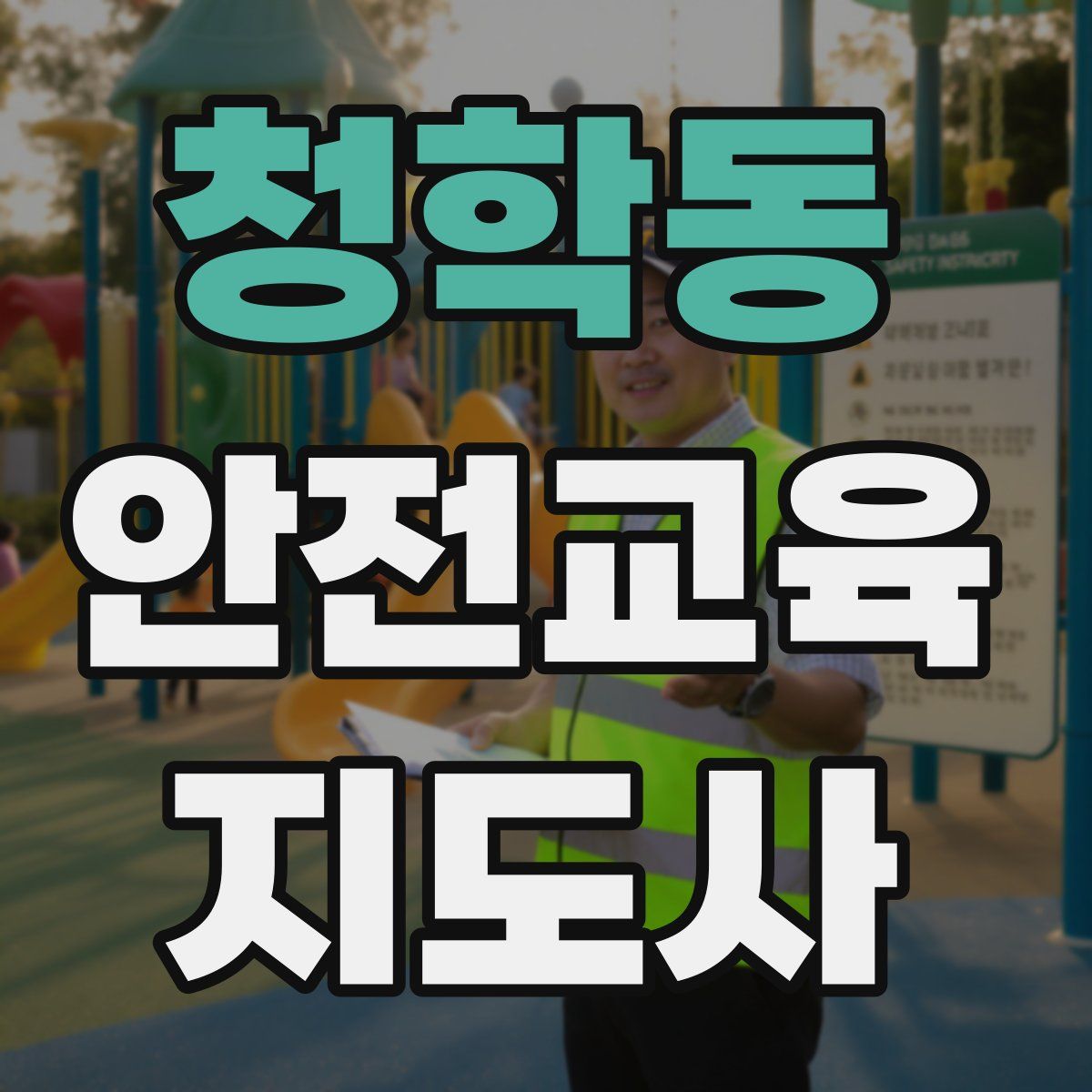 청학동 안전교육지도사 자격증