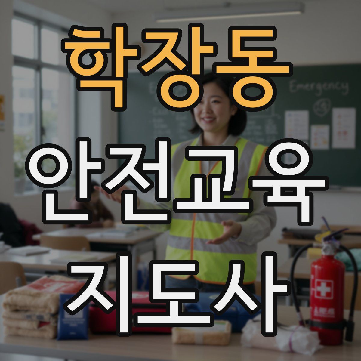학장동 안전교육지도사 자격증