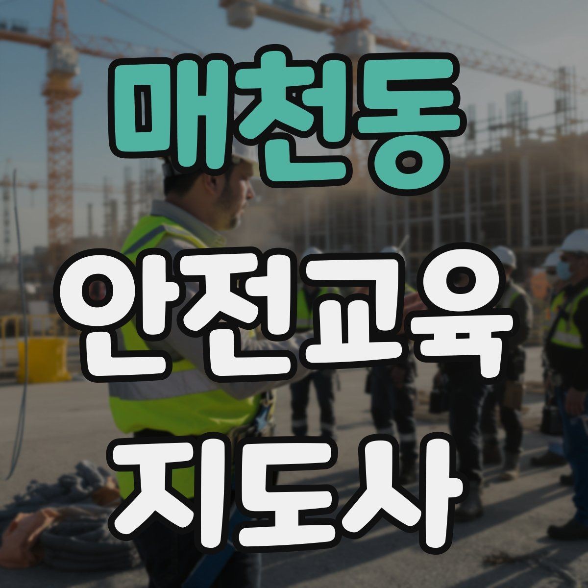 매천동 안전교육지도사 자격증 역할극을 활용한 교육 진행법