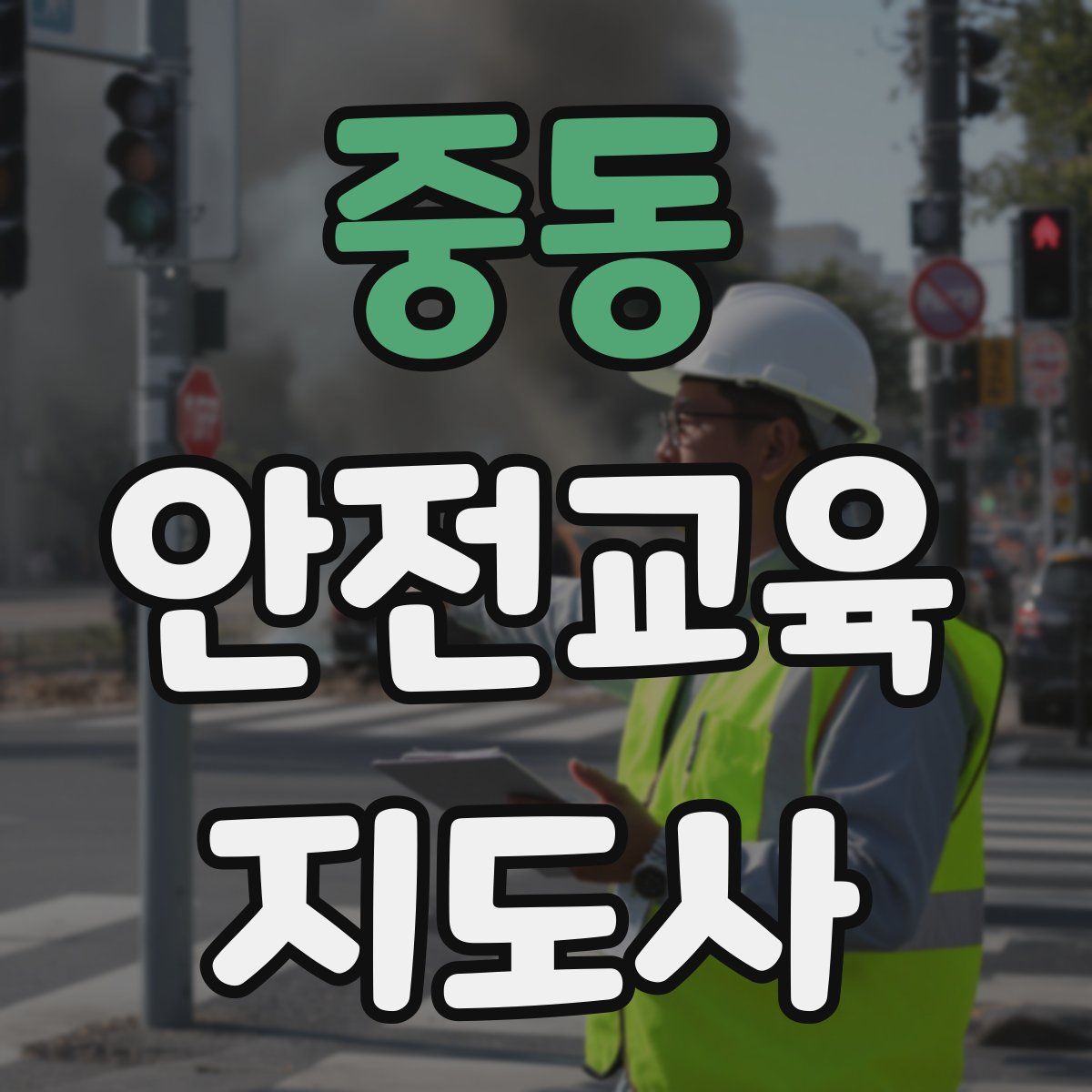 중동 안전교육지도사 자격증