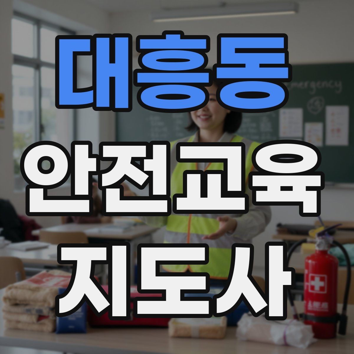 대흥동 안전교육지도사 자격증 고등학생 대상 강의에서 현실성이 필요한 이유