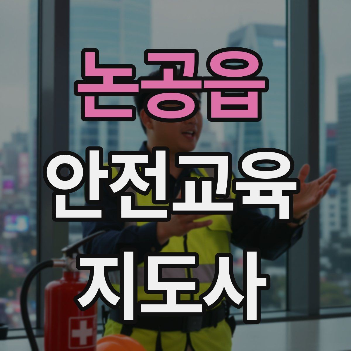 논공읍 안전교육지도사 자격증 시험 일정 확인 방법