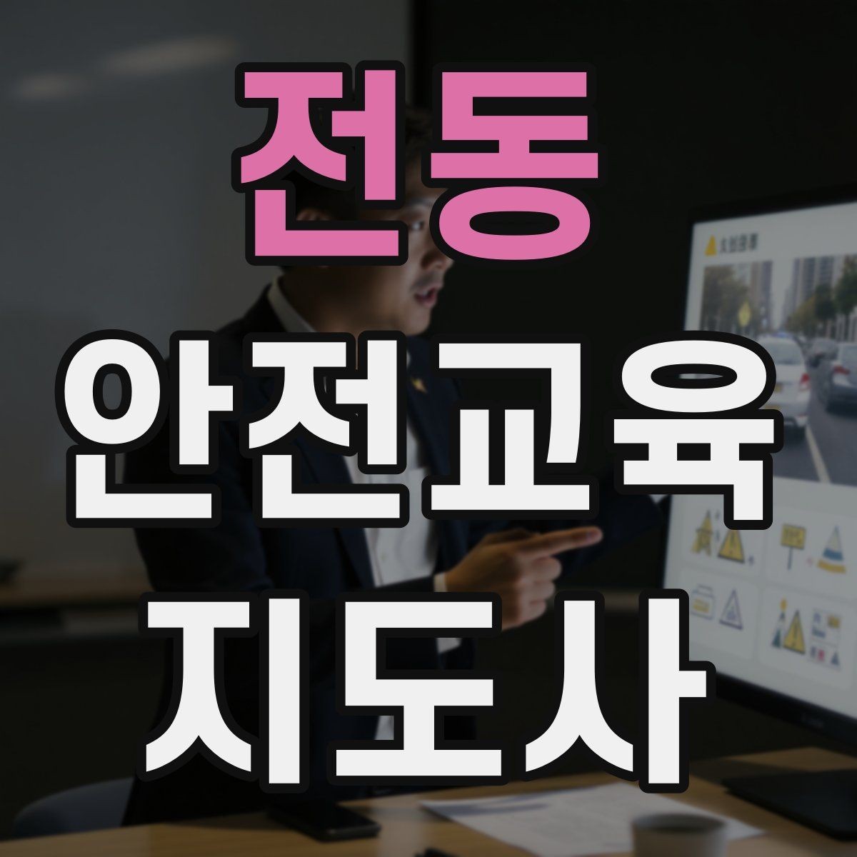 전동 안전교육지도사 자격증 취득 전에 알아두면 좋은 정보
