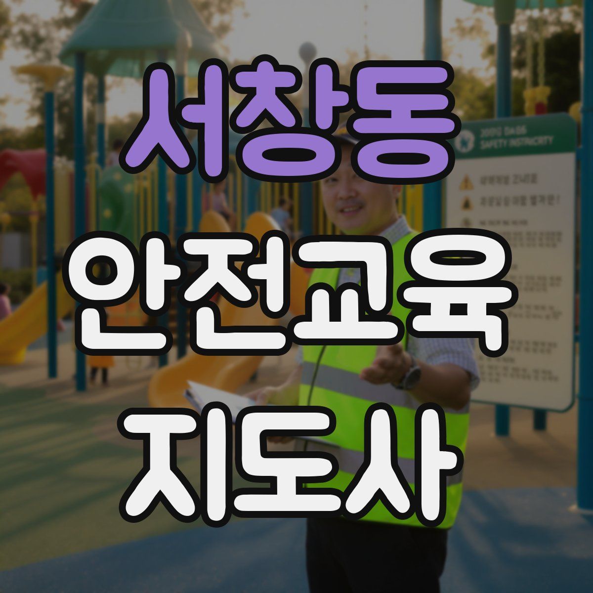 서창동 안전교육지도사 자격증